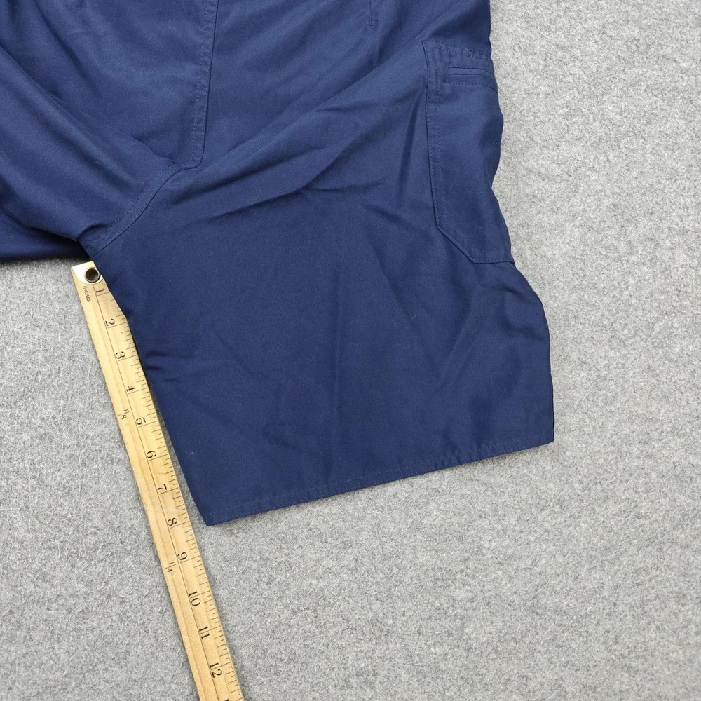 Patagonia Board Shorts Mens 30 Blue Swim Trunks Drawstring Zip Pocket Quick Dry